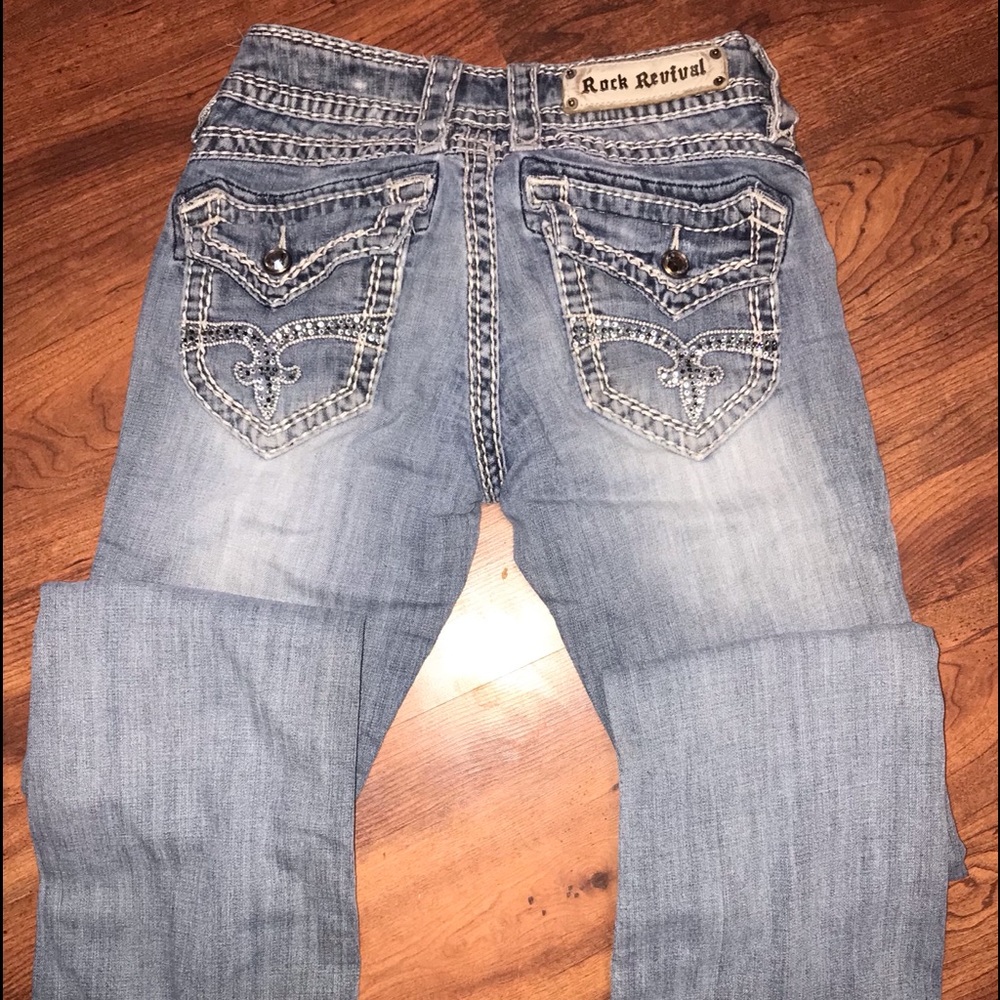Rock revival bootcut jeans